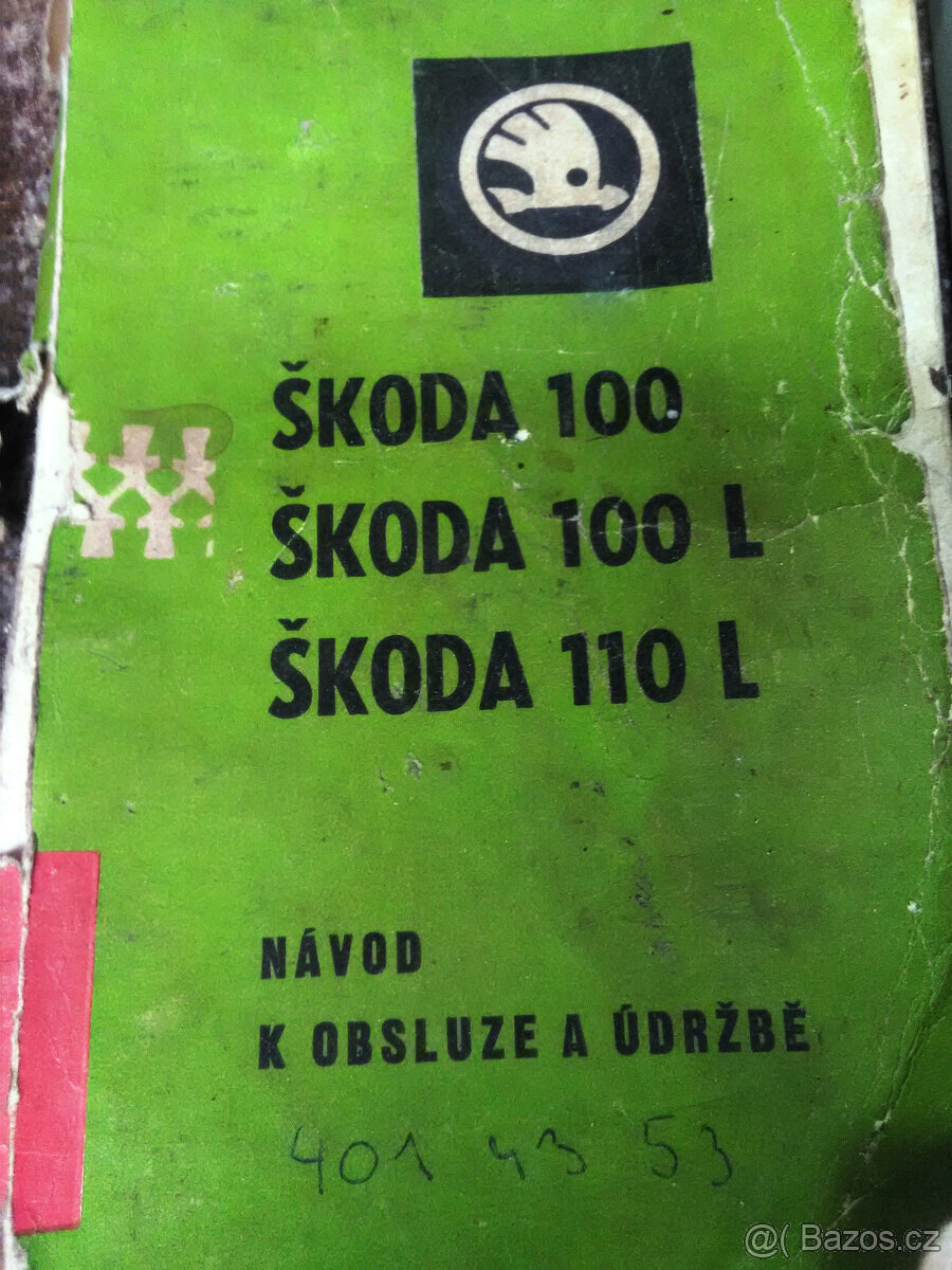 Knihy údržby a oprav Škoda 100L, 110L, 110LS, 110R - 3