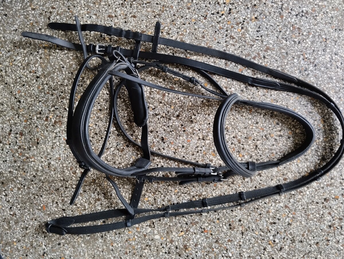 Černá full uzdečka Euroriding - 3