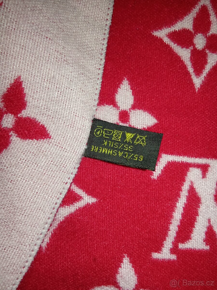 Velká šála Louis Vuitton Supreme - 3
