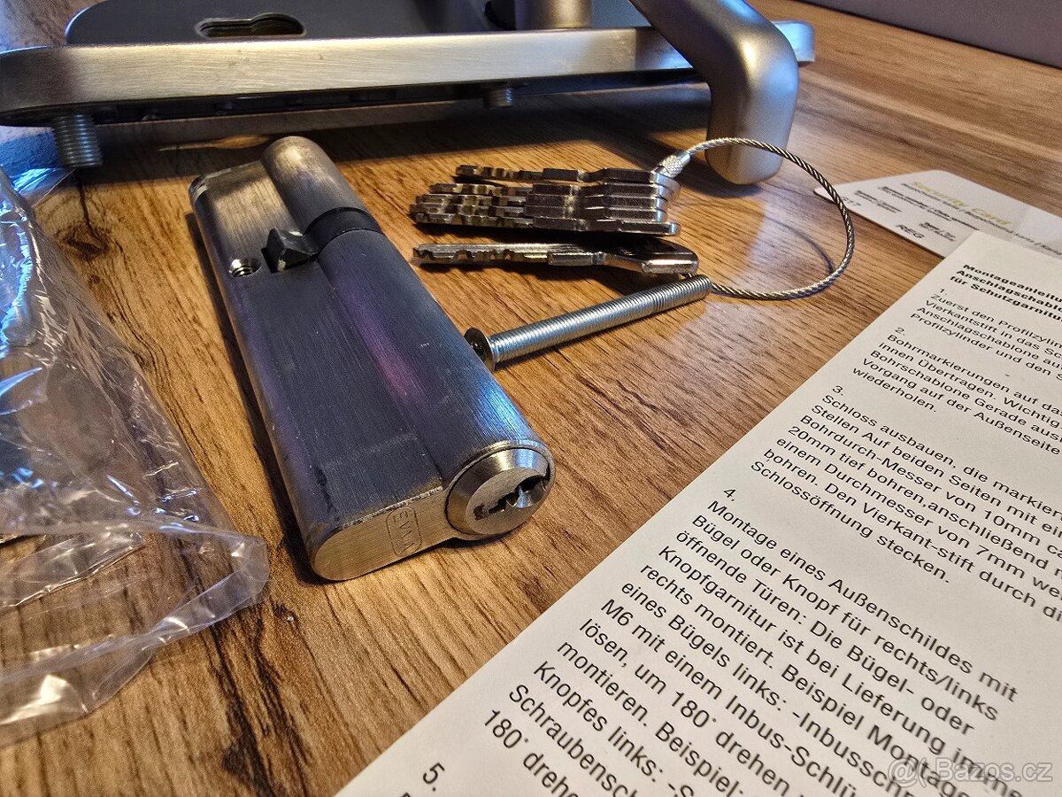 Bezpečnostní vložka zámku s kováním - 3