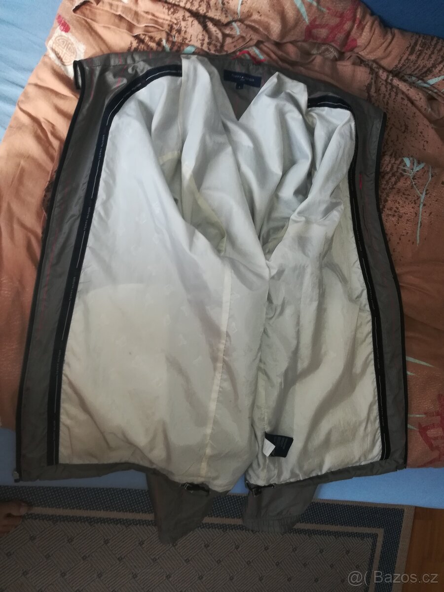 JARNÍ/PODZIMNÍ LEHKÁ BUNDA TOMMY HILFIGER VELIKOST L - 3