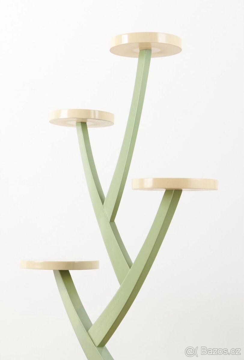 Krásný vintage květinový stojan - 3