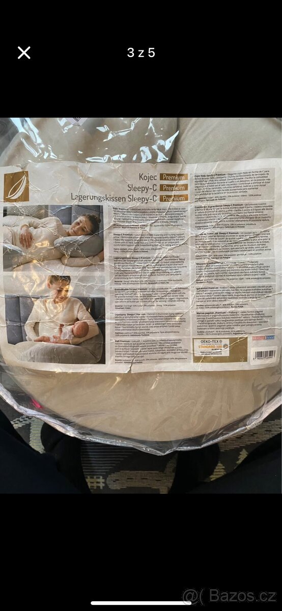 Těhotenský a kojící polštář Motherhood - 3