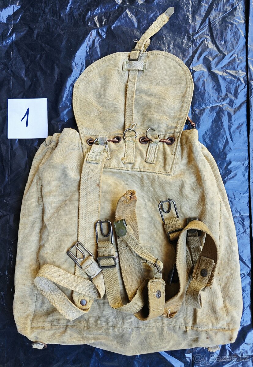 Staré trampské batohy - Velká polní - 3