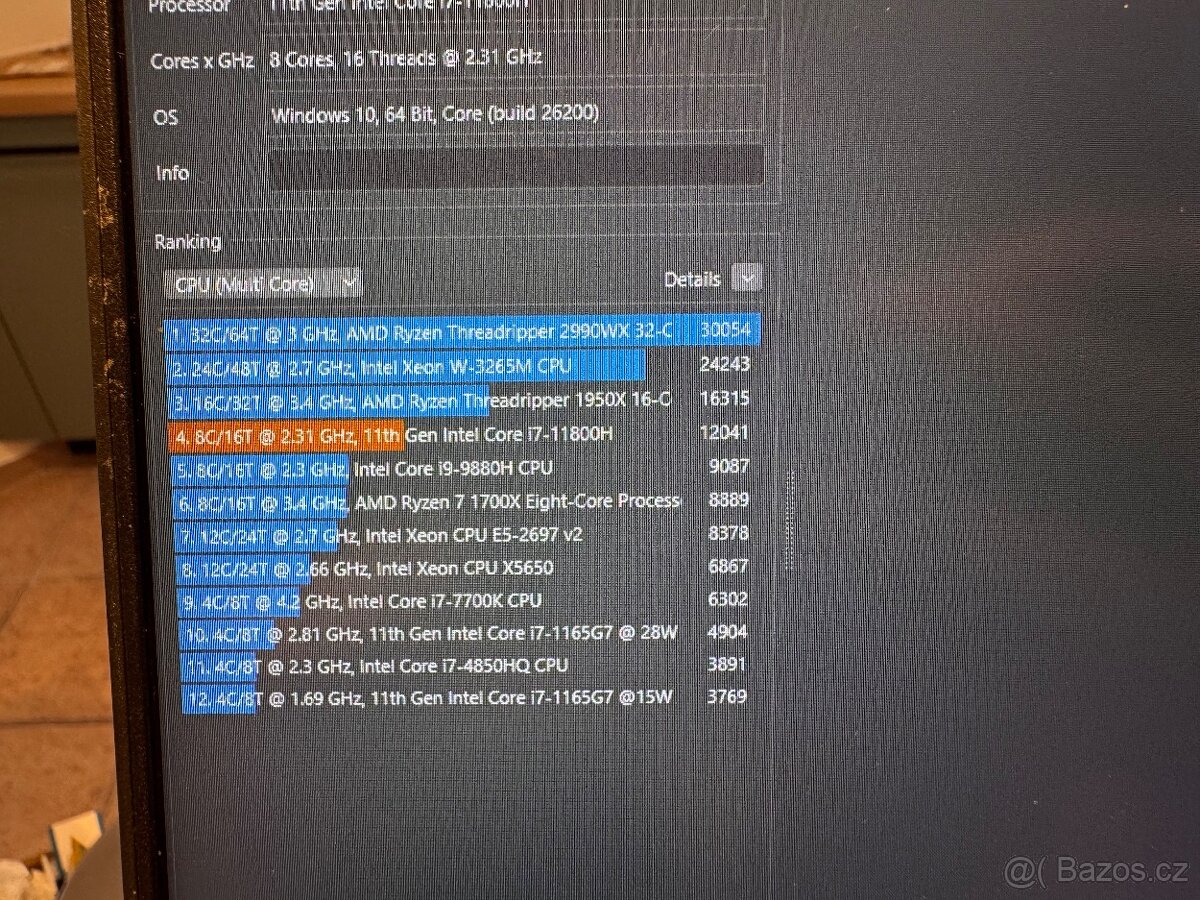 Asus Zephyrus M16 16:10 1920x1200 144Hz, 40GB RAM, 2TB SSD - 3