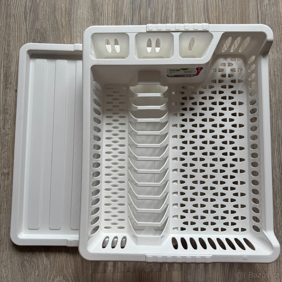 Plastový odkapávač na nádobí Violet - 3