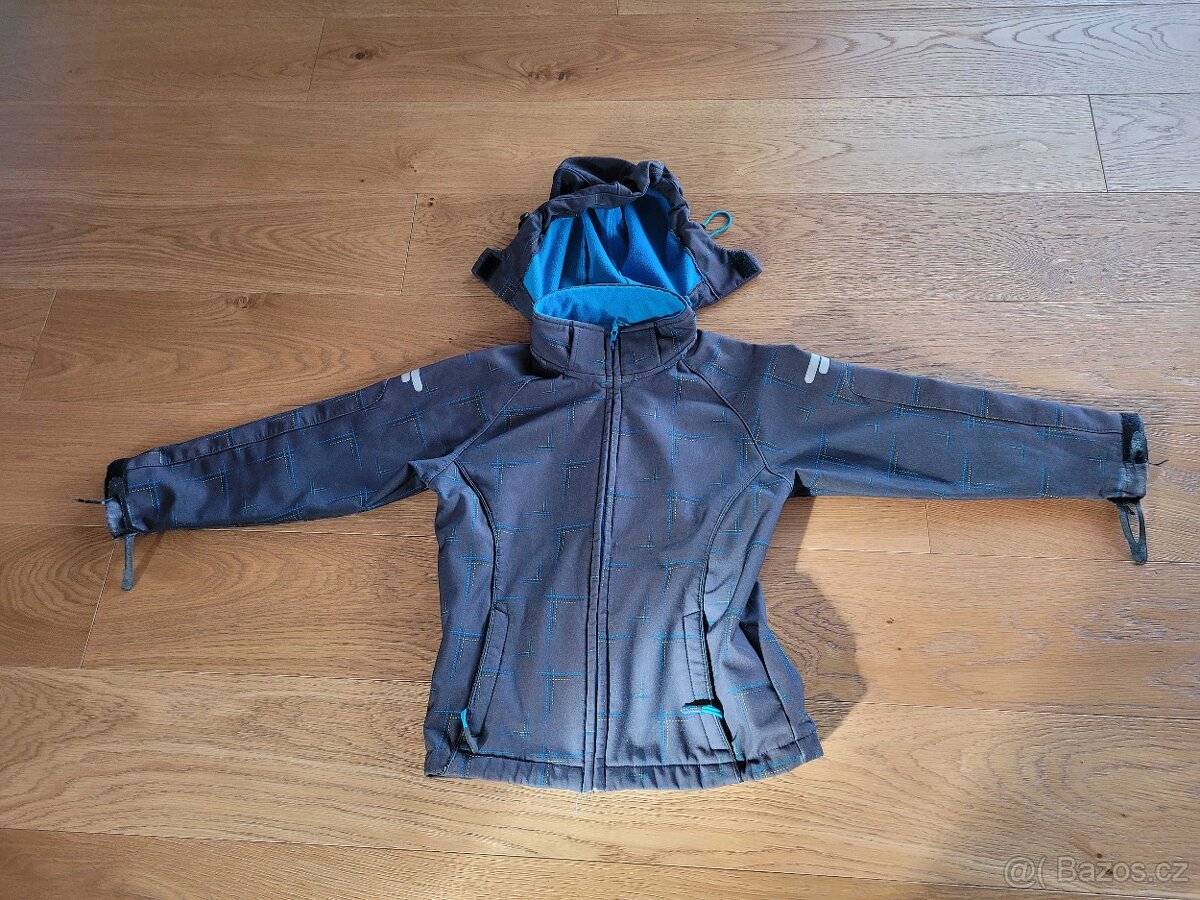 Softshellová zimní bunda vel. 130 - 3