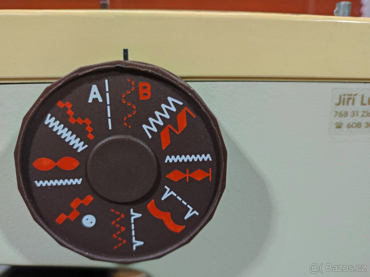 Čerstvě seřízený šicí stroj Veritas - 3