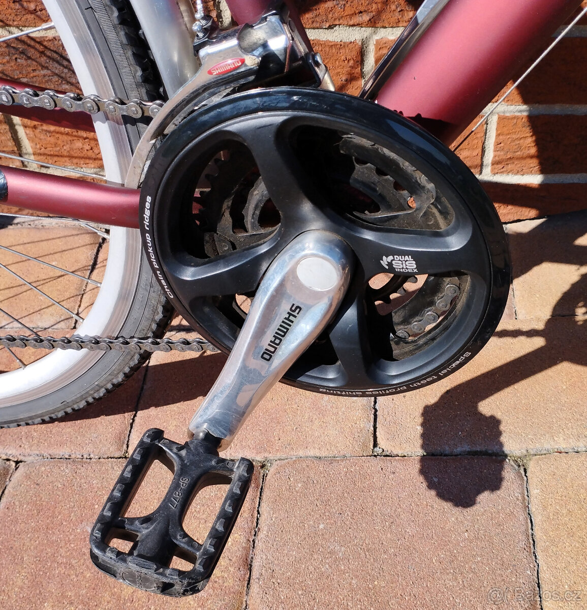 Trekové kolo Sprinter červené - 3