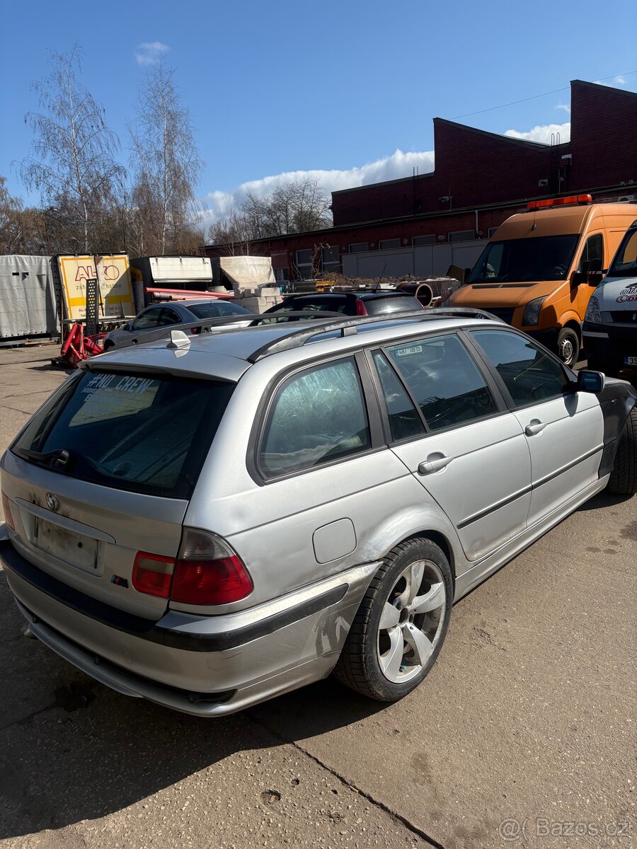 BMW e46 cely vůz po dílech - 3
