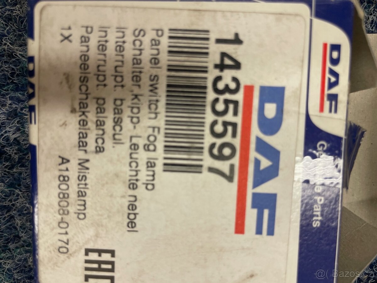 Přepínač mlhových světel DAF - 3