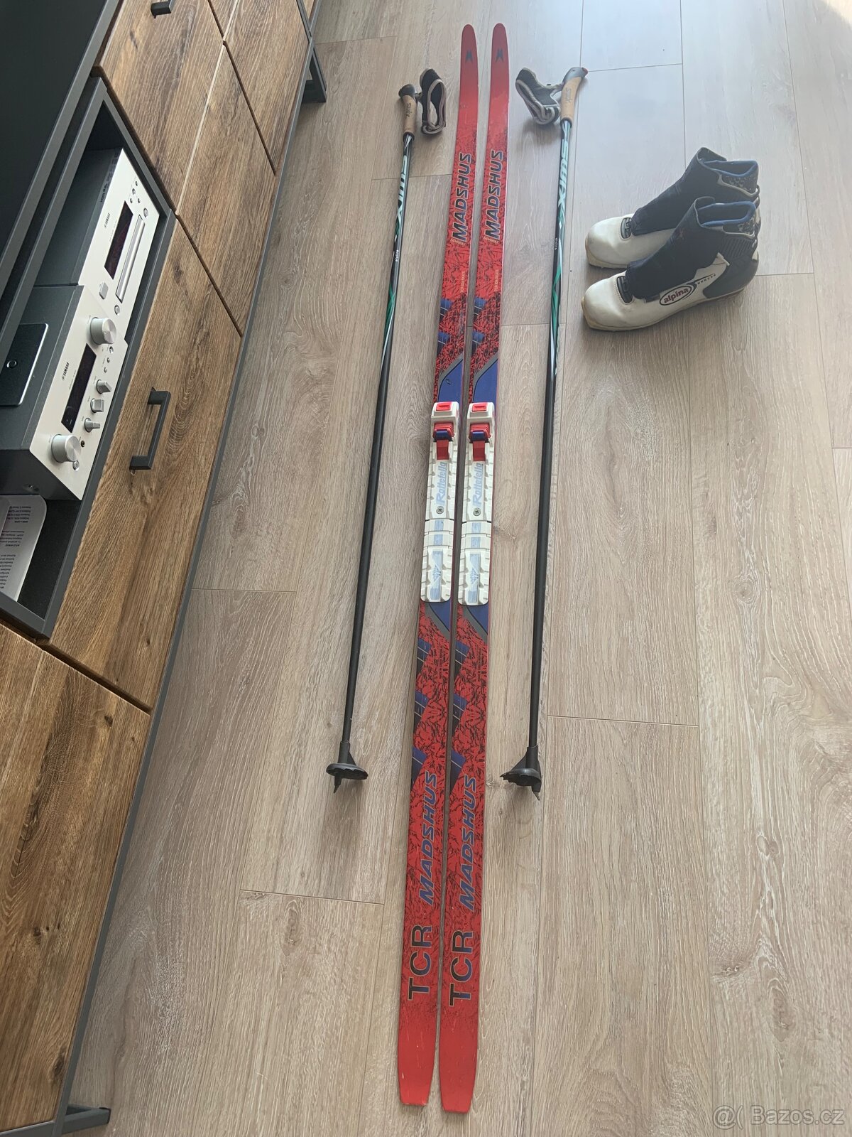 Běžky Madshus+boty+vázání+ hůlky - 3