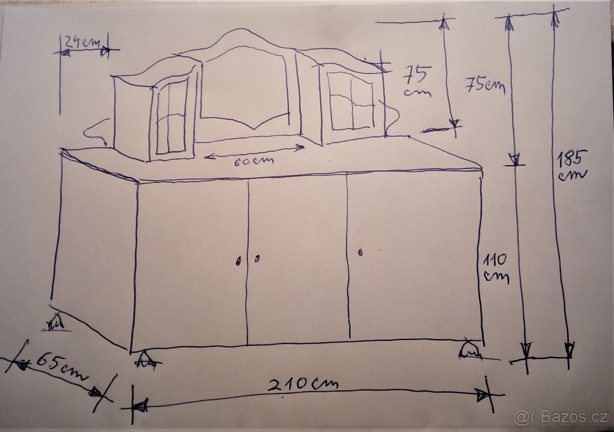 Starožitný příborník - 3