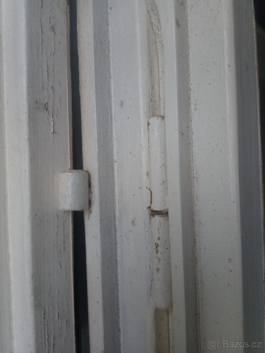 Dřevěná dvojitá okna stará dvoukřídlá 3ks - 3