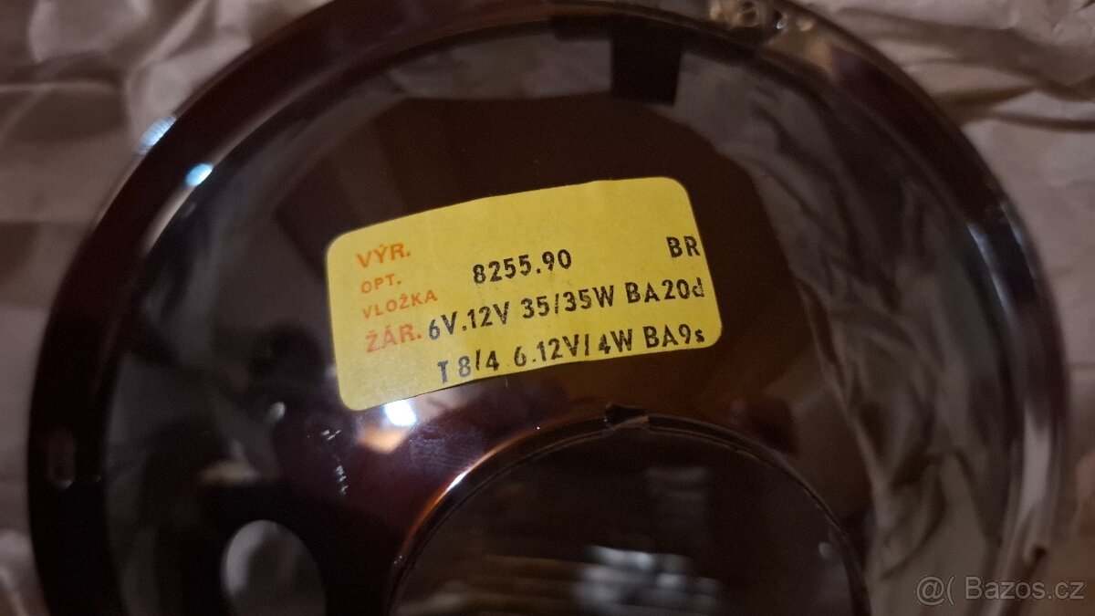 ČZ přední světlo uloženka - 3