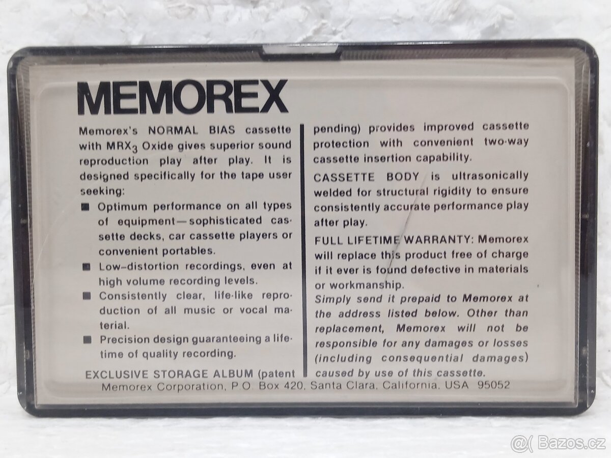 2x MEMOREX 120 MRX3OXIDE Retro Audiokazeta - 3
