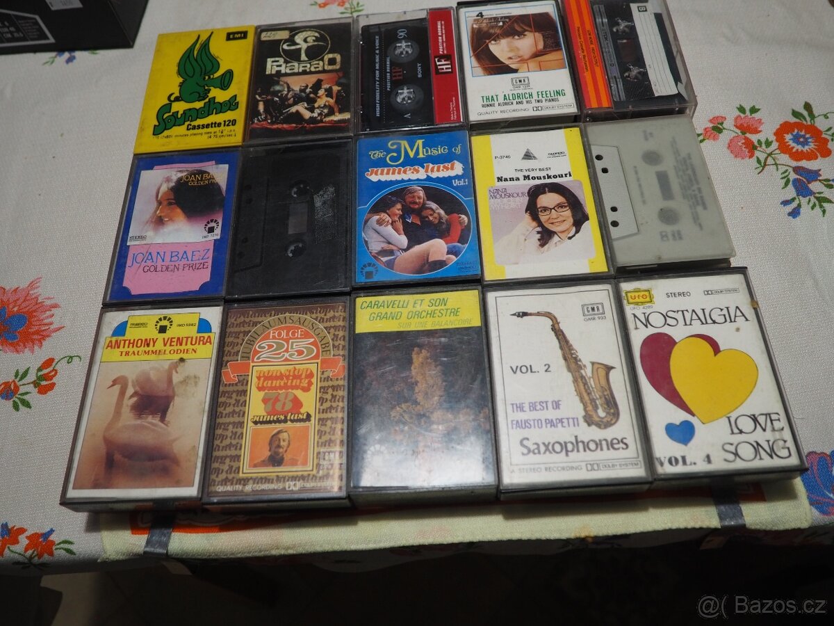Nahrané použité kazety - 3