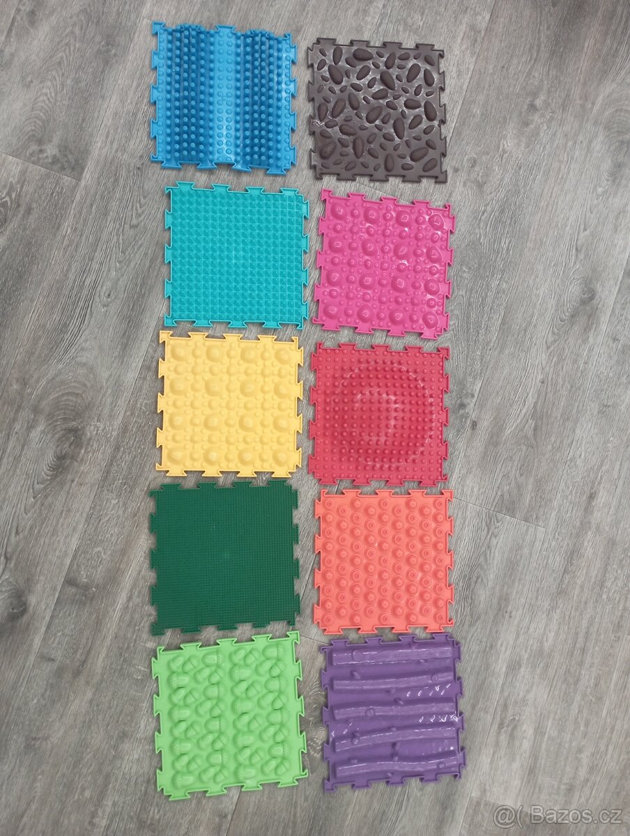 Ortopedická pomůcka koberec puzzle - 3