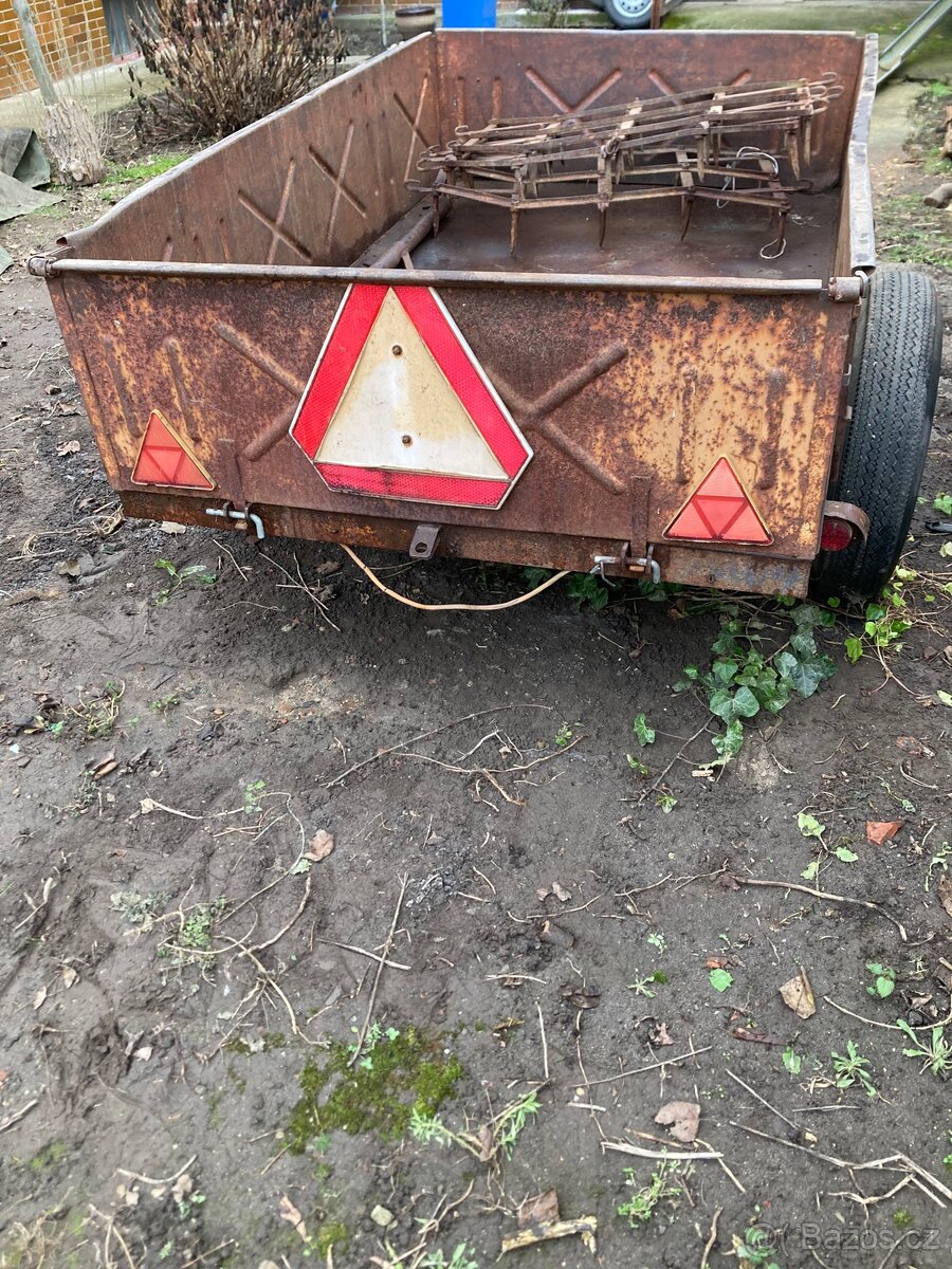 Vlečka za malotraktor TK - 3