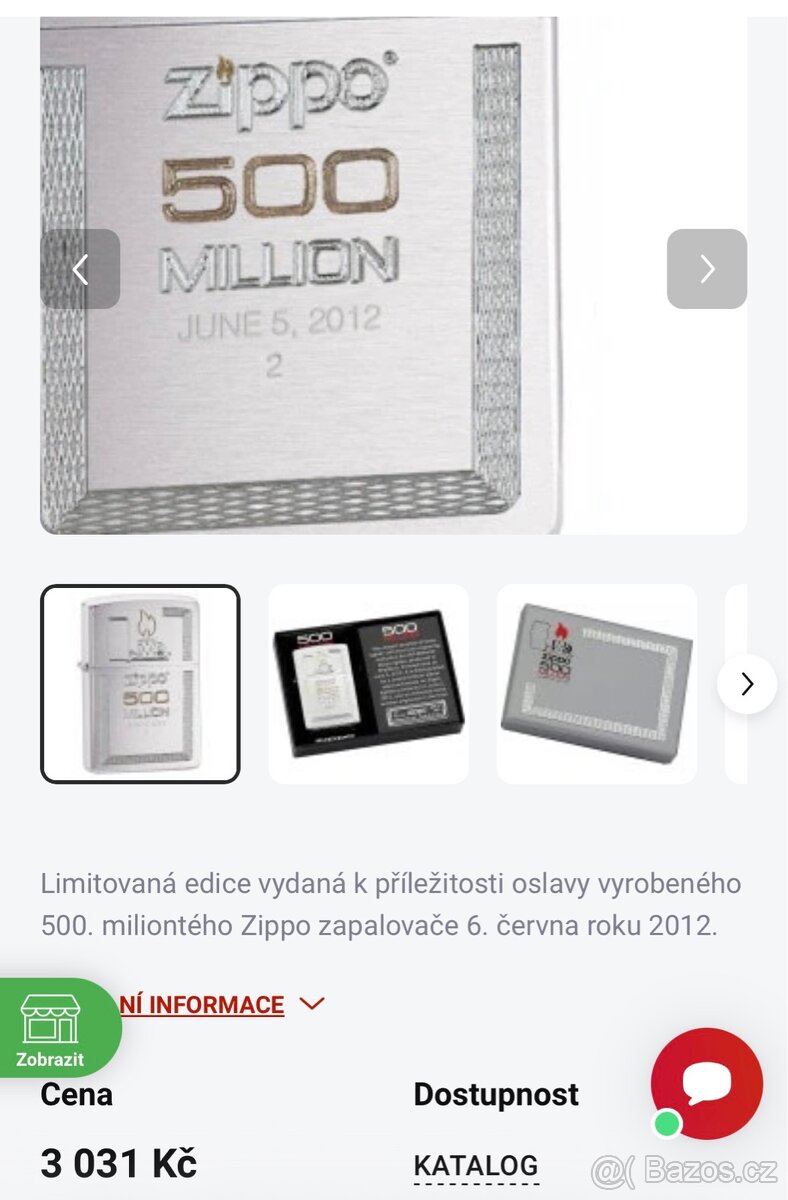 Zippo 500 Millionth Edition - 3