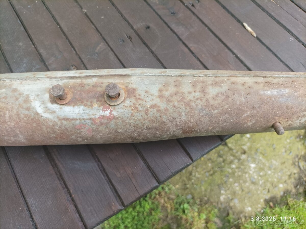 Prodám - výfuk a kolo na moto. - 3