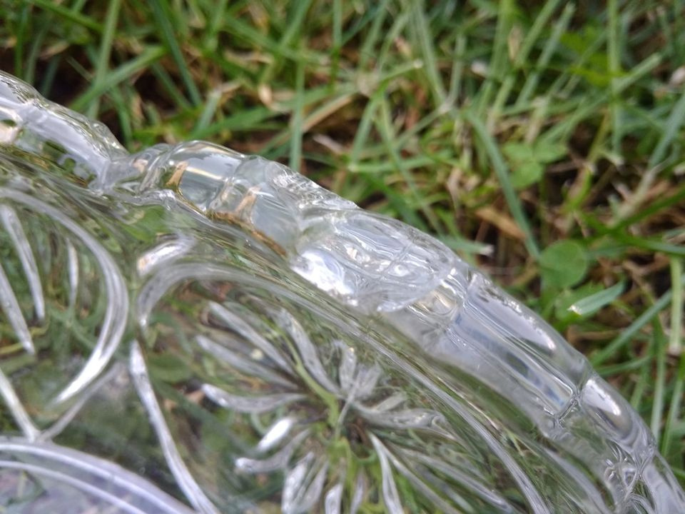 2 skleněné mísy, žardinky, loďky, sklo, Balíkovna 39 - 3