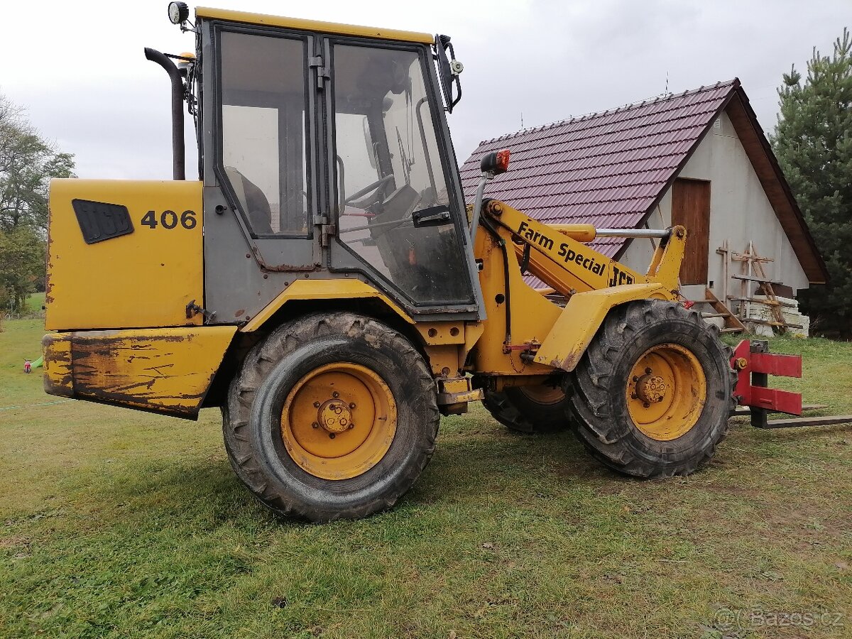 Kloubový nakladač JCB 406 FARM SPECIÁL,hmotnost 5000 kg, - 3