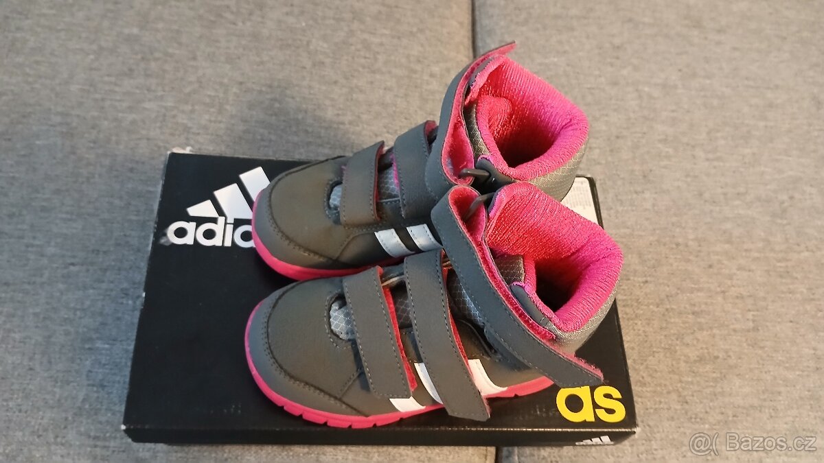 Dětské boty adidas kotníčkové, suchý zip, vel.26 EUR - NOVÉ - 3
