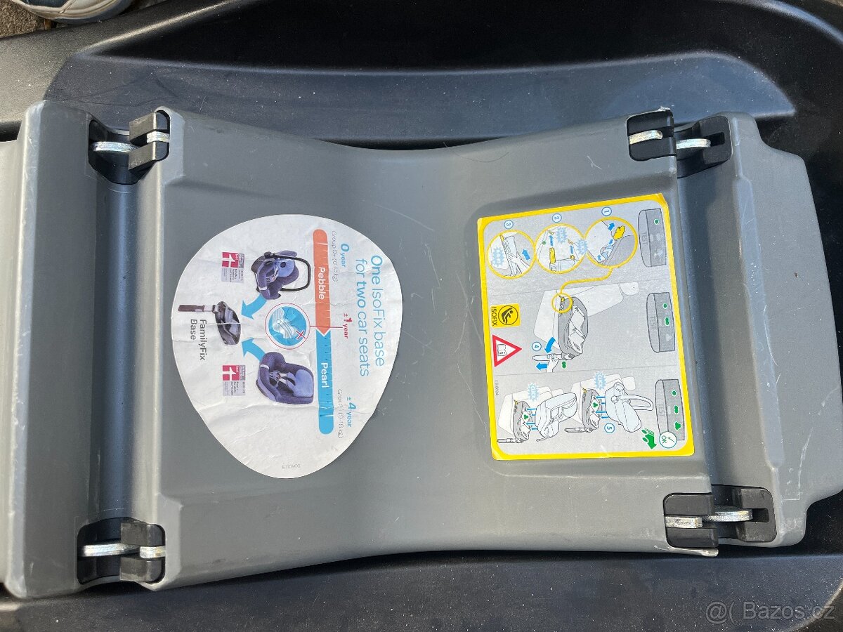 Dětská sedačka/vajíčko Maxi Cosi a základna Family Fix - 3