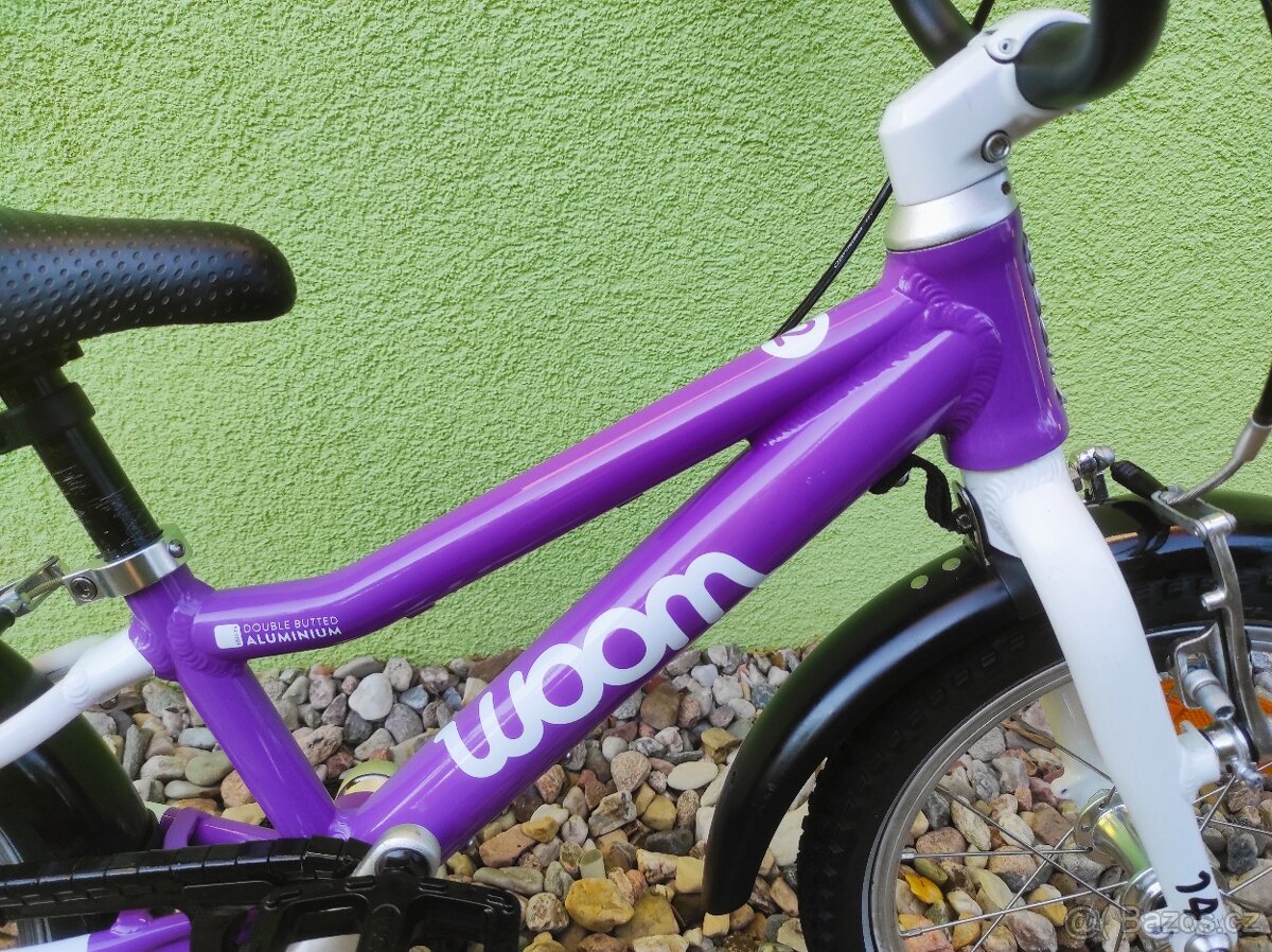 Značkové dětské kolo WOOM 14" (2) - 3
