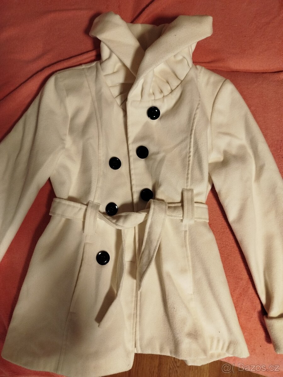 Bílý zimní kabát - 3