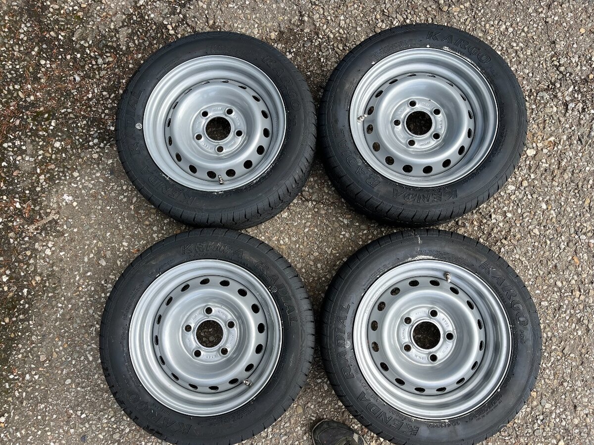 Kola 195/50R13C 104/101N 6Jx13 H2 ET30 5 x 112 nejetá - 3