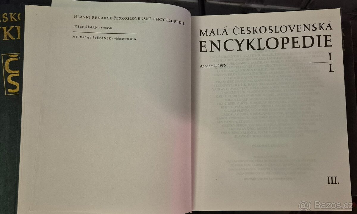 Malá československá encyklopedie - 3