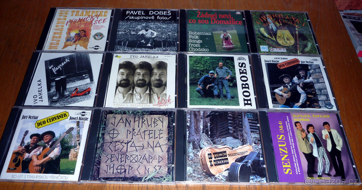 CD české všehochuť od 100,-/kus - 3