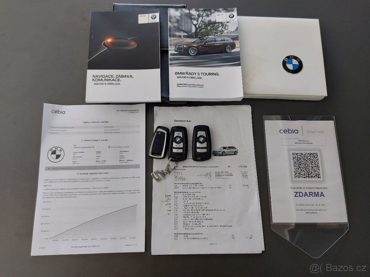 BMW řada 5 535d xDrive/M-Sport/ČR/1.MAJITEL/DPH/NEZAV TOP/ - 3