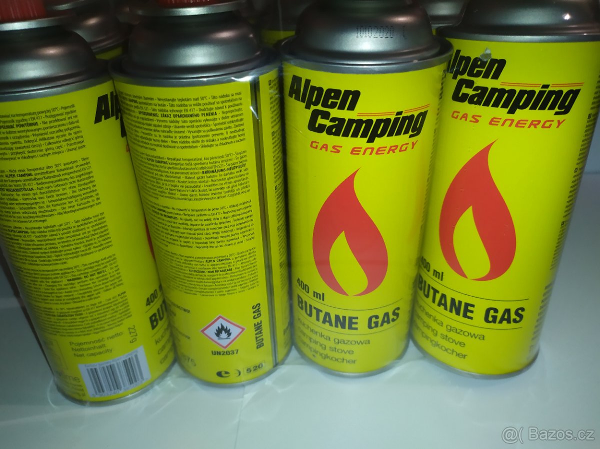 Plynové kartuše 12 kusů levně - 3