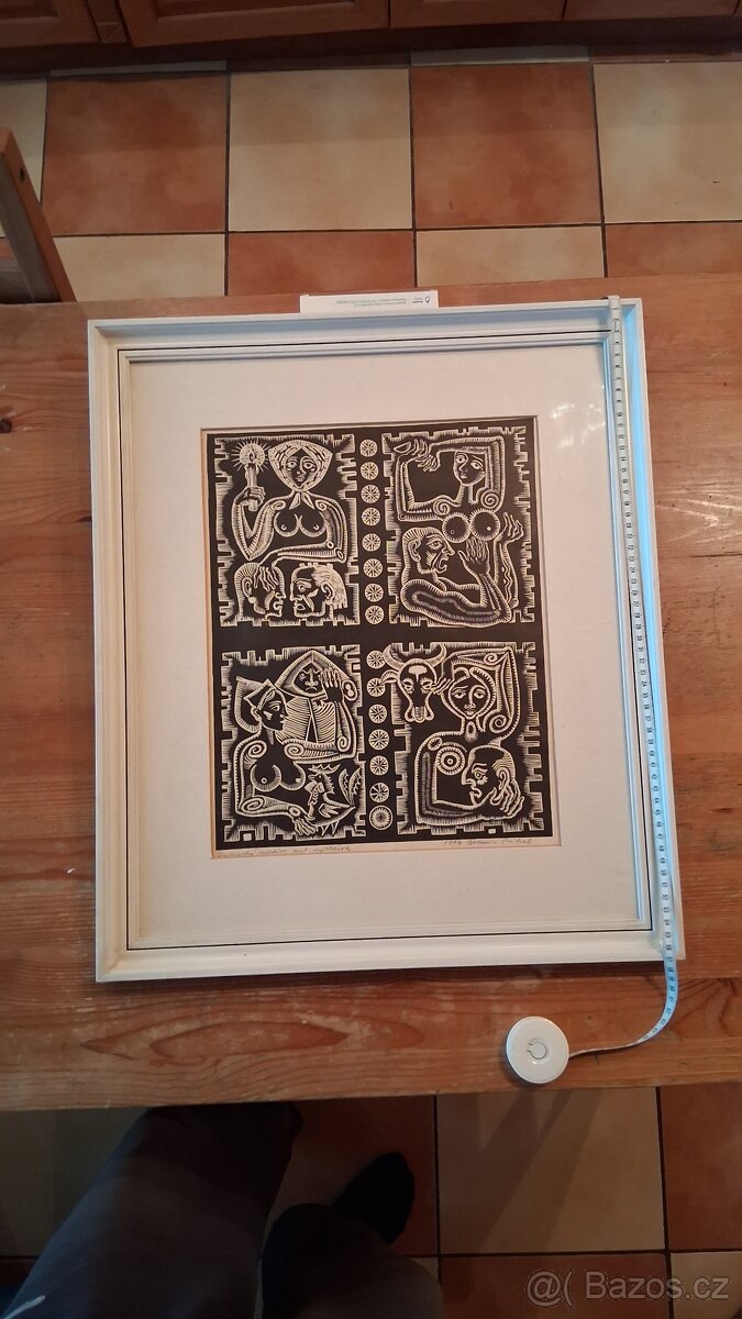 Bohumír Prihel - Drevoryt - 3