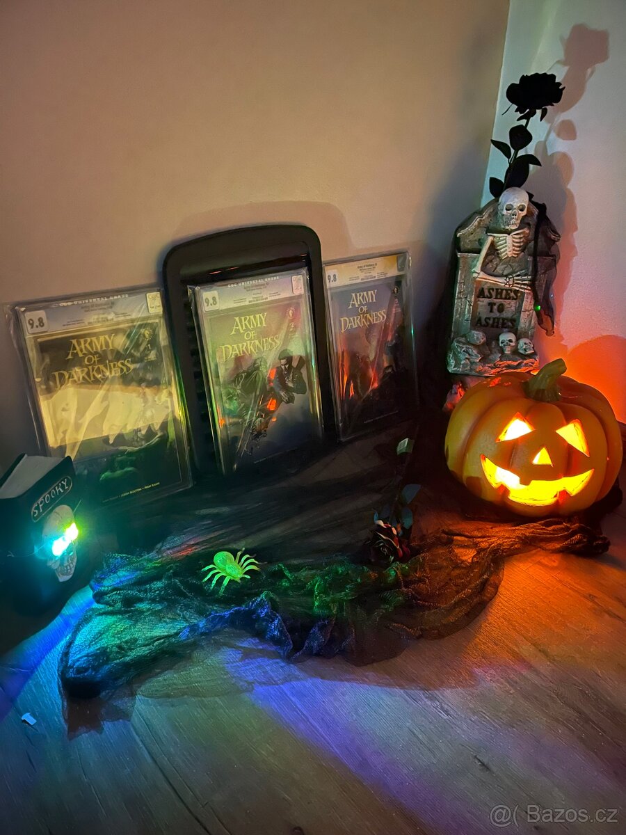 Série Army of Darkness #1-3 CGC 9.8 - podpis John Bolton - 3