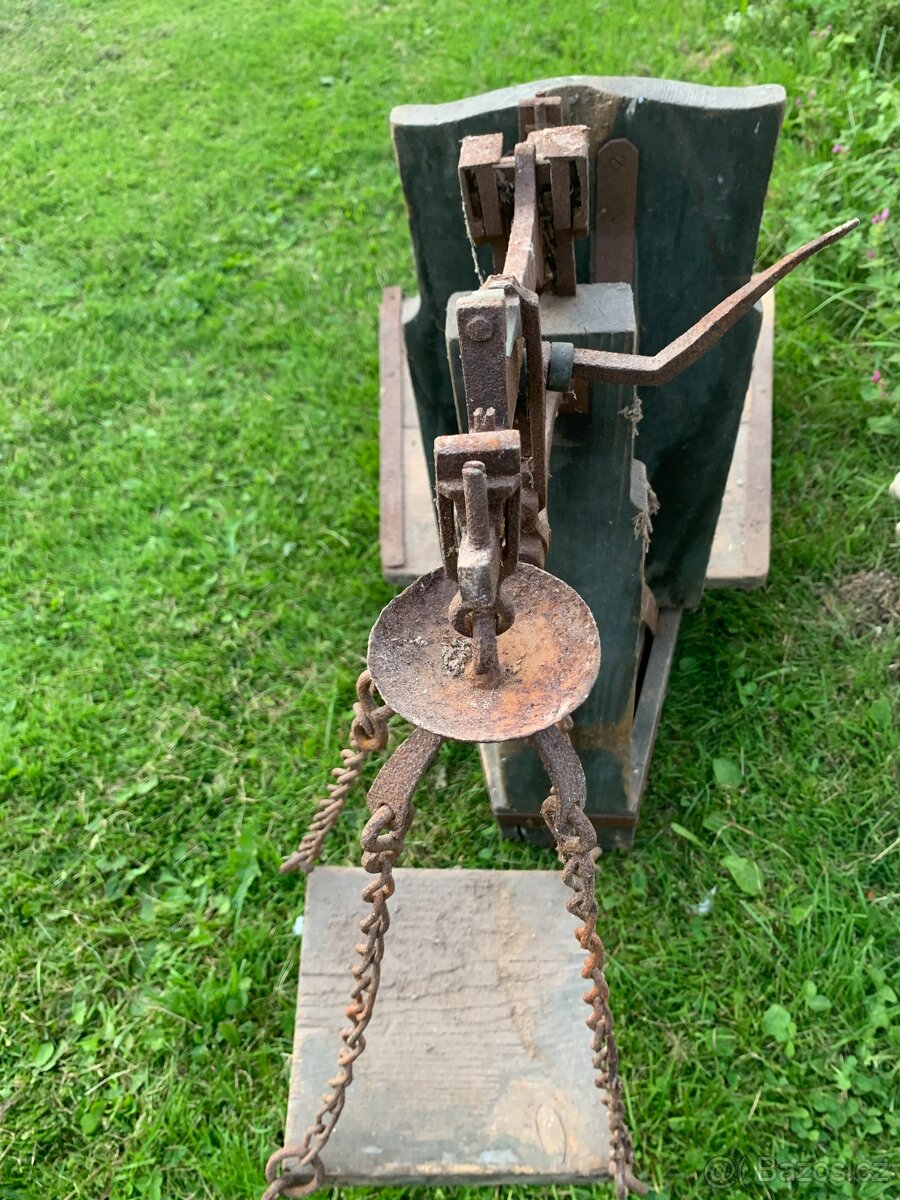 Dřevěná váha - 3