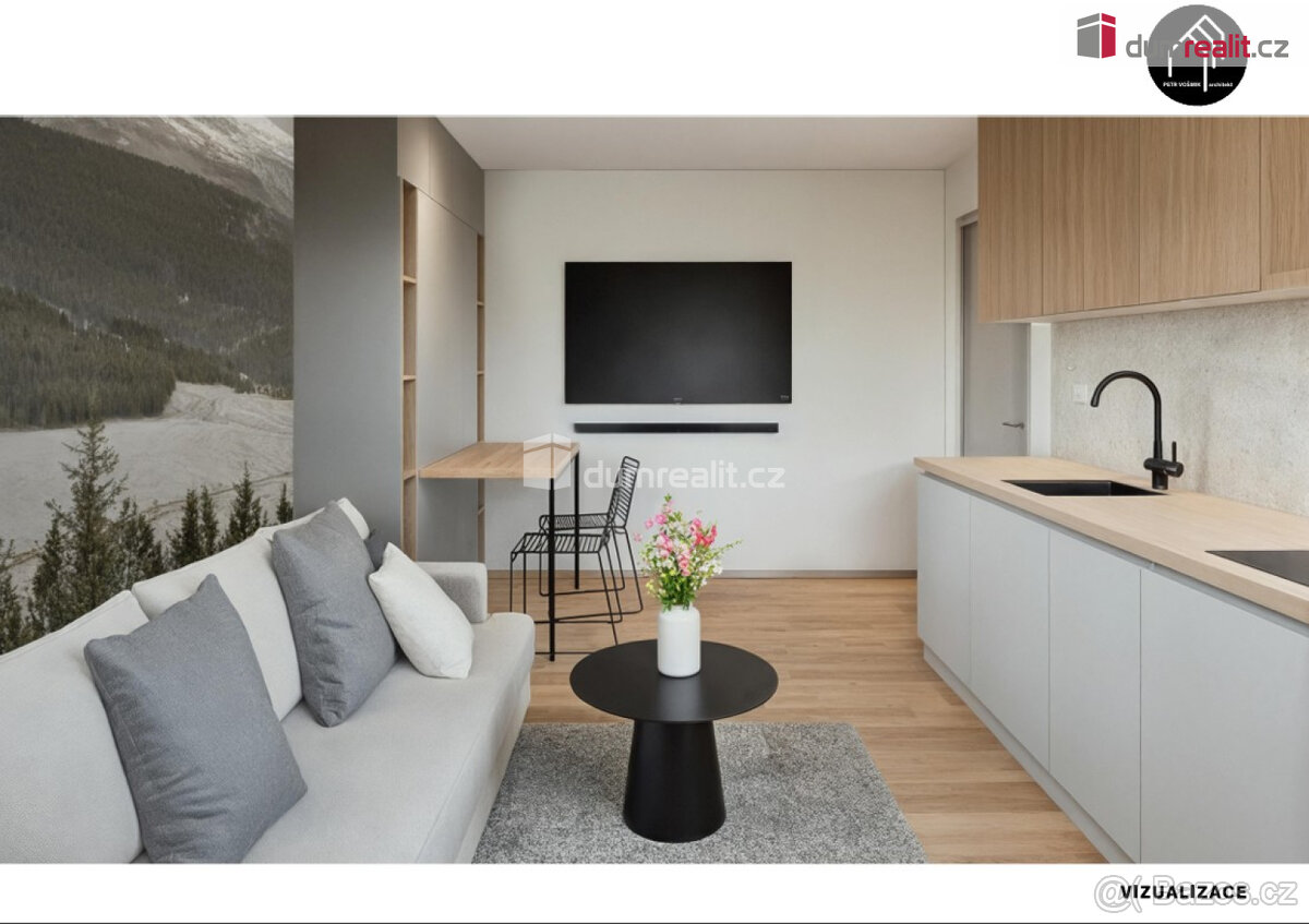 Apartmán 1+KK, 25 m2, Plešivec-Pstruží-Abertamy,Krušné hory - 3