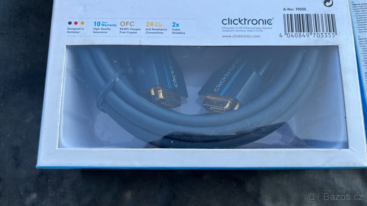 Kabel DVI-D CLICKTRONIC - 3