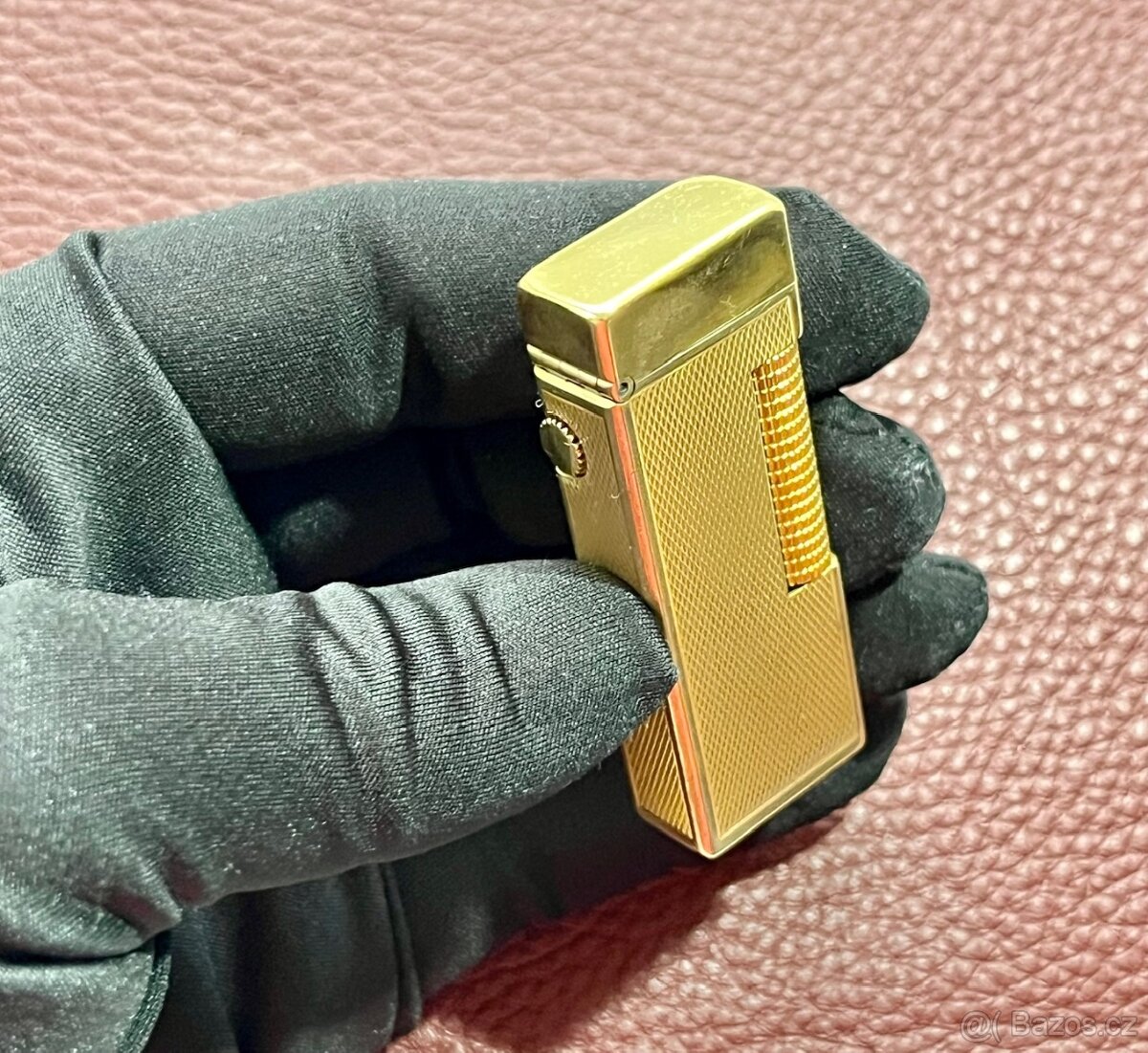 🔥 Dunhill Rollagas Zapalovač 60' léta, vzor Barley 🇨🇭 - 3