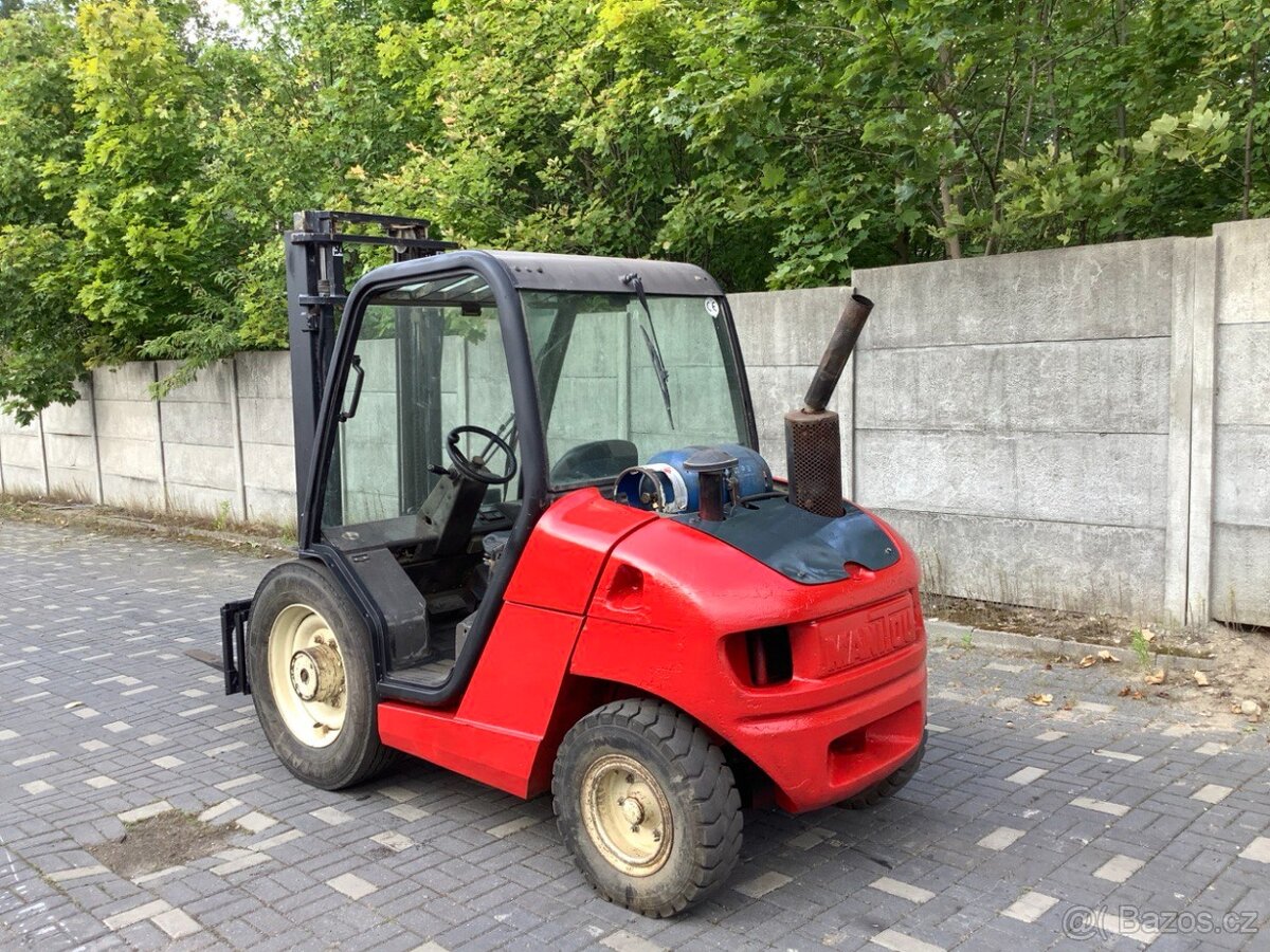 Manitou MSI25G, 2003, LPG, duplex 3.3m, 2.5t - 3