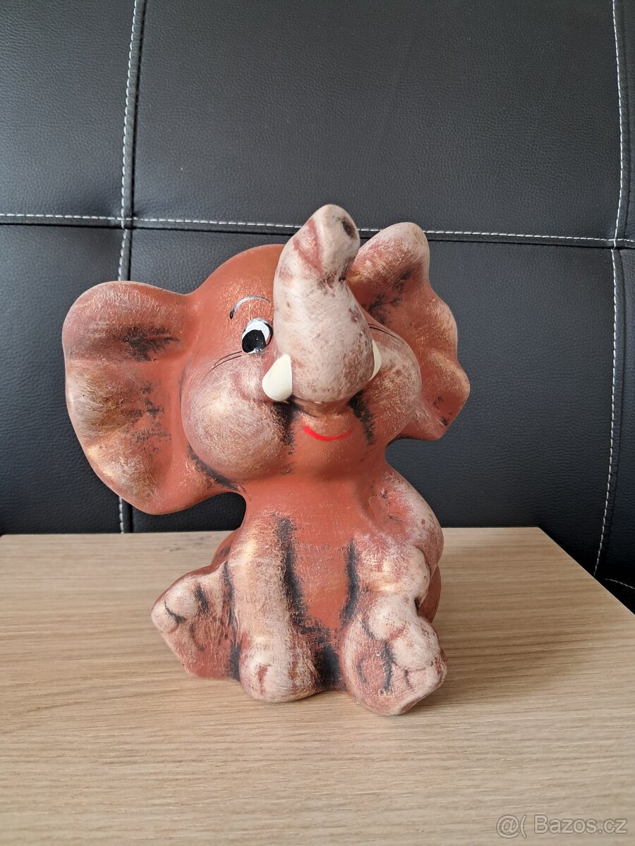 Kasička slon, keramika - 3