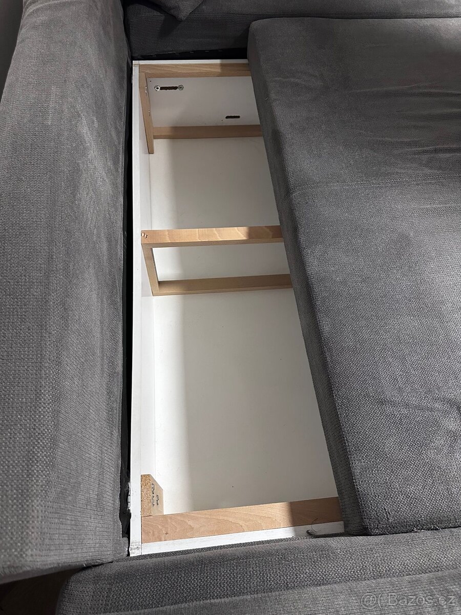 Rozkládací rohová sedačka - 3