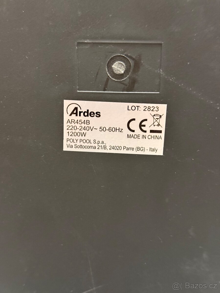 Topidlo Ardes 454B - 3