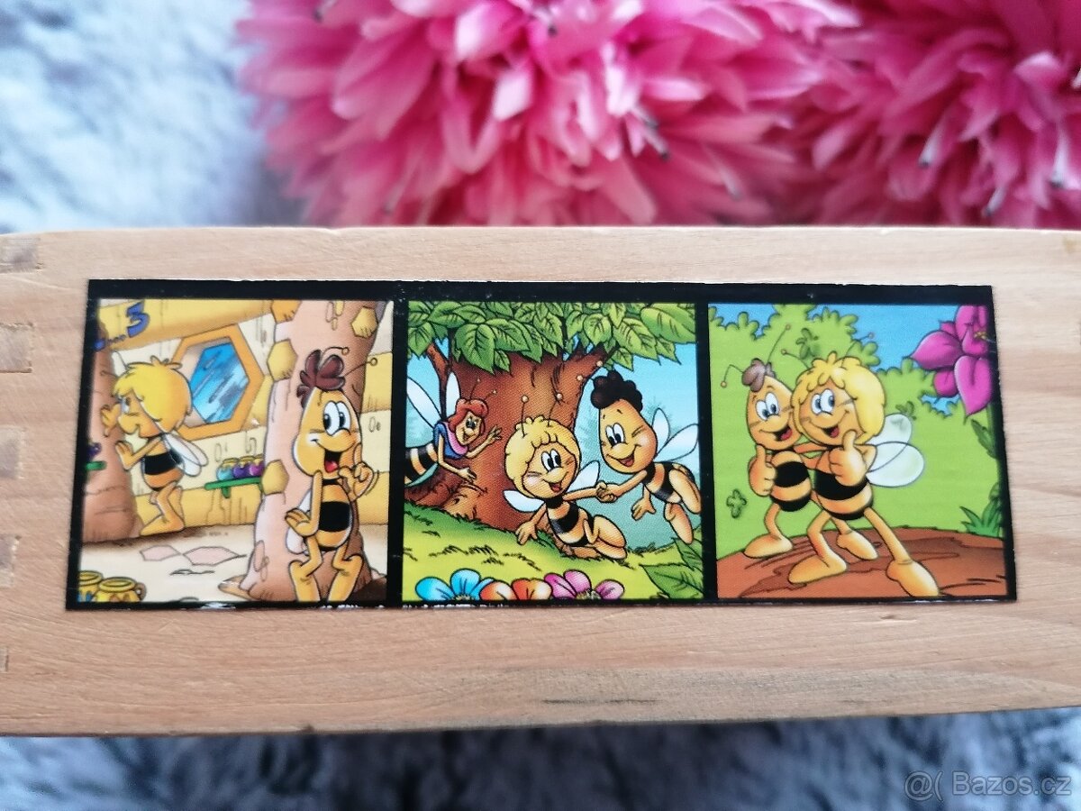 Dřevěné kostky Včelka Mája - 3