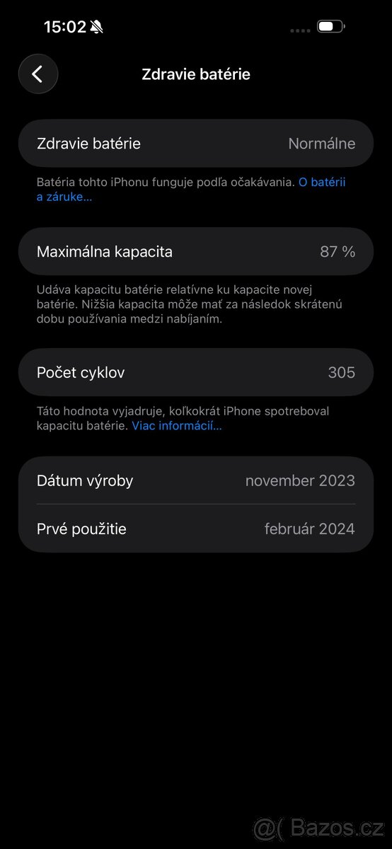iPhone 15 Pro Max + originální Apple MagSafe kryt - 3