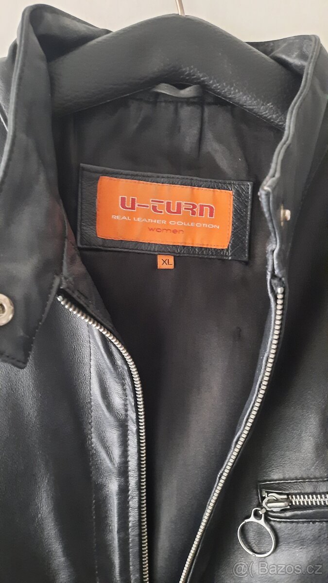 Dámská kožená bunda - 3