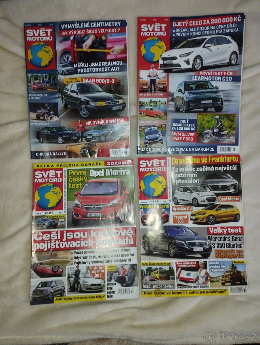 časopisy o autech - 3